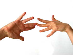 the hand off